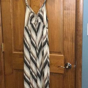 Ella Moss maxi dress, lined, size Small